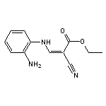 3-(2-Amino-phenylamino)-2-cyano-acrylic acid ethyl ester