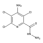 4-Amino-3,5,6-trichloro-pyridine-2-carboxylic acid hydrazide