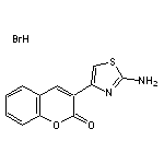 3-(2-amino-1,3-thiazol-4-yl)-2H-chromen-2-one hydrobromide