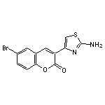 3-(2-Amino-thiazol-4-yl)-6-bromo-chromen-2-one