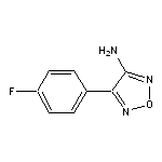 4-(4-fluorophenyl)-1,2,5-oxadiazol-3-amine