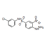 N-(3-Chlorophenyl)-4-hydrazino-3-nitrobenzenesulfonamide