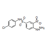 N-(4-Chlorophenyl)-4-hydrazino-3-nitrobenzenesulfonamide