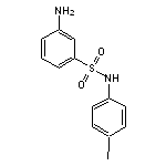 3-Amino-N-(4-iodo-phenyl)-benzenesulfonamide