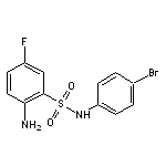 2-Amino-N-(4-bromo-phenyl)-5-fluoro-benzenesulfonamide