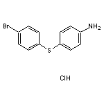 4-[(4-bromophenyl)thio]aniline hydrochloride