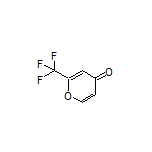 2-(Trifluoromethyl)-4H-pyran-4-one