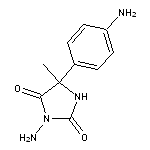 3-amino-5-(4-aminophenyl)-5-methylimidazolidine-2,4-dione