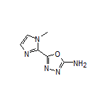 5-(1-methyl-1H-imidazol-2-yl)-1,3,4-oxadiazol-2-amine