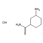 3-aminocyclohexane-1-carboxamide hydrochloride