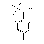 1-(2,4-difluorophenyl)-2,2-dimethylpropan-1-amine