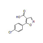 5-(4-Chlorophenyl)isoxazole-4-carboxylic Acid