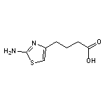 4-(2-amino-1,3-thiazol-4-yl)butanoic acid