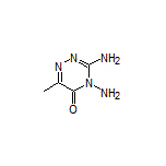 3,4-diamino-6-methyl-1,2,4-triazin-5(4H)-one