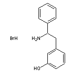 3-(2-amino-2-phenylethyl)phenol hydrobromide