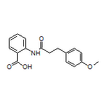 2-[3-(4-Methoxyphenyl)propanamido]benzoic Acid