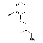 1-amino-3-(2-bromophenoxy)propan-2-ol