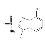 7-chloro-3-methyl-1-benzothiophene-2-sulfonamide