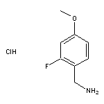 (2-fluoro-4-methoxyphenyl)methanamine hydrochloride