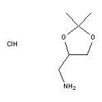 (2,2-dimethyl-1,3-dioxolan-4-yl)methanamine hydrochloride