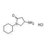 4-amino-1-cyclohexylpyrrolidin-2-one hydrochloride