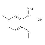 (2-methoxy-5-methylphenyl)hydrazine hydrochloride