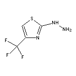 2-hydrazinyl-4-(trifluoromethyl)-1,3-thiazole