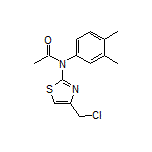 N-[4-(Chloromethyl)-2-thiazolyl]-N-(3,4-dimethylphenyl)acetamide