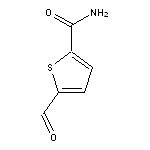 5-formylthiophene-2-carboxamide