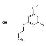 1-(2-aminoethoxy)-3,5-dimethoxybenzene hydrochloride