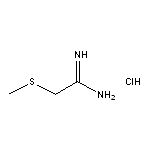 2-(methylsulfanyl)ethanimidamide hydrochloride