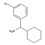 (3-chlorophenyl)(cyclohexyl)methanamine