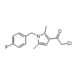 2-Chloro-1-[1-(4-fluorobenzyl)-2,5-dimethyl-3-pyrrolyl]ethanone