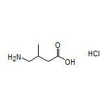 4-amino-3-methylbutanoic acid hydrochloride