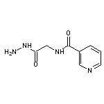 N-[(hydrazinecarbonyl)methyl]pyridine-3-carboxamide