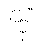 1-(2,4-difluorophenyl)-2-methylpropan-1-amine