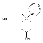 4-methyl-4-phenylcyclohexan-1-amine hydrochloride