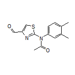 N-(3,4-Dimethylphenyl)-N-(4-formyl-2-thiazolyl)acetamide