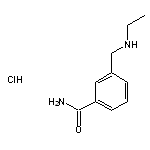 3-[(ethylamino)methyl]benzamide hydrochloride