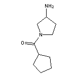 1-cyclopentanecarbonylpyrrolidin-3-amine