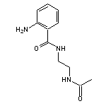 N-{2-[(2-aminophenyl)formamido]ethyl}acetamide