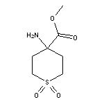 methyl 4-aminotetrahydro-2H-thiopyran-4-carboxylate 1,1-dioxide