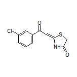 2-[2-(3-Chlorophenyl)-2-oxoethylidene]thiazolidin-4-one