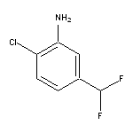 2-chloro-5-(difluoromethyl)aniline