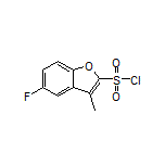 5-Fluoro-3-methylbenzofuran-2-sulfonyl Chloride