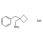 (1-benzylcyclobutyl)methanamine hydrochloride