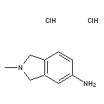 2-methyl-2,3-dihydro-1H-isoindol-5-amine dihydrochloride