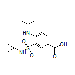 3-[N-(tert-Butyl)sulfamoyl]-4-(tert-butylamino)benzoic Acid