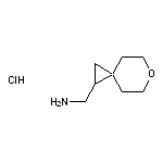 6-oxaspiro[2.5]octan-1-ylmethanamine hydrochloride