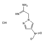 2-(4-nitro-1H-pyrazol-1-yl)ethanimidamide hydrochloride